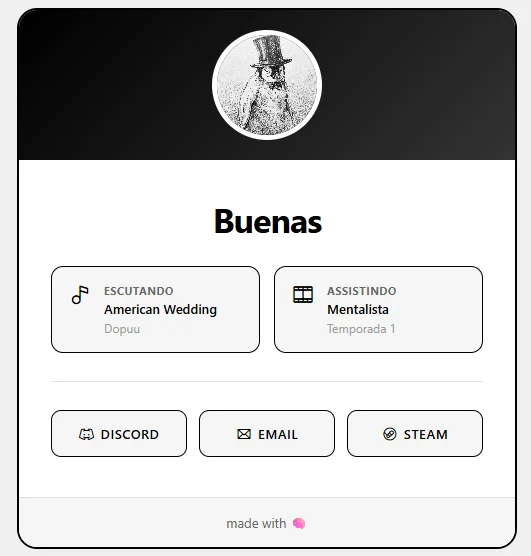 Discord Profile Card
